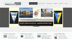 Desktop Screenshot of fotostudiomm.sk